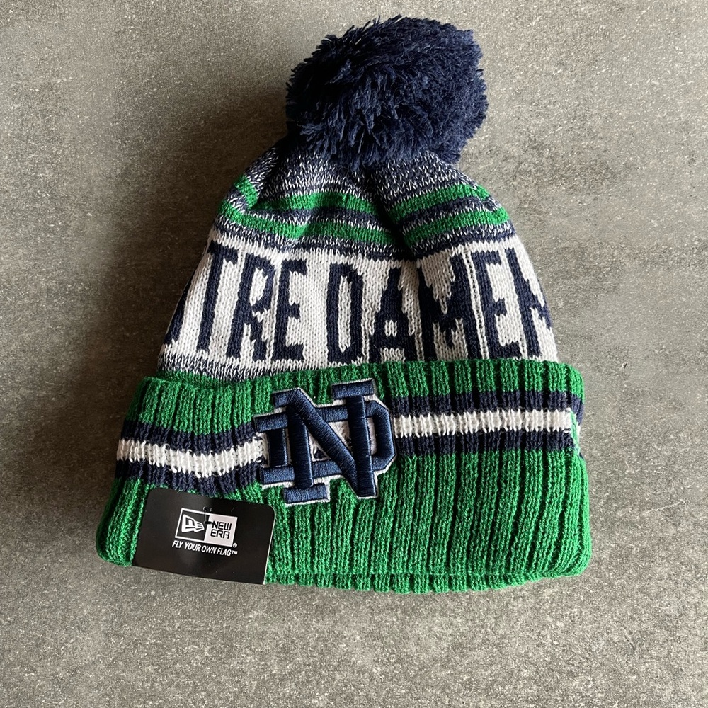 PRICE IS FIRM Brand new Notre Dame Fighting Irish beanie